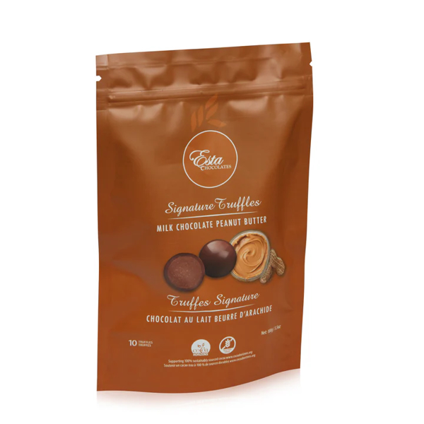 Esta Chocolates Truffles Pouch - Peanut Butter 100g 1