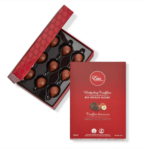 Esta Chocolates Hedgehog Hazelnut Truffles 90g