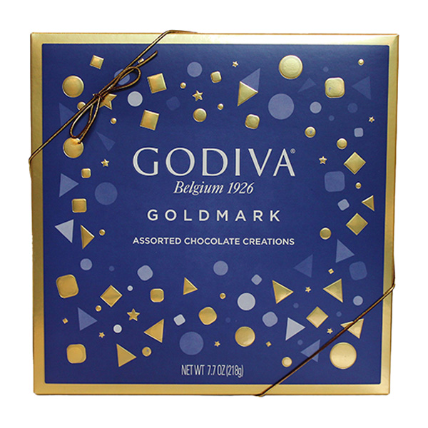 Godiva Asstd 18 pc Goldmark Gift Box 7.7 oz/218g SAKSCO Gourmet