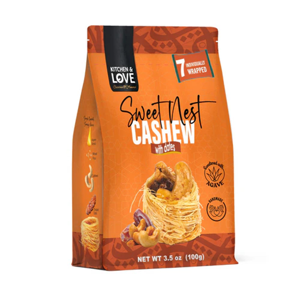 Kitchen & Love Sweet Nest-Cashew with Dates 100g/3.5oz