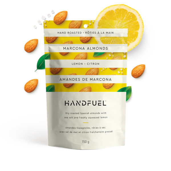 Handfuel Sea Salted Almonds with Lemon 40g/1.4oz 1