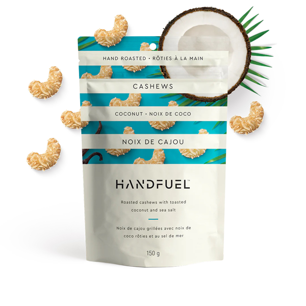 Handfuel Toasted Coconut Cashews 40g/1.4oz 1