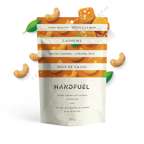 Handfuel Salted Caramel Cashews 40g/1.4oz 1