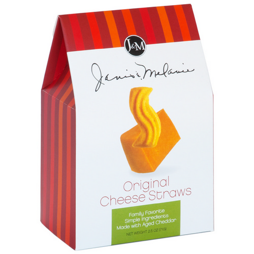 J&M Cheese Straws Original 71g/2.5oz