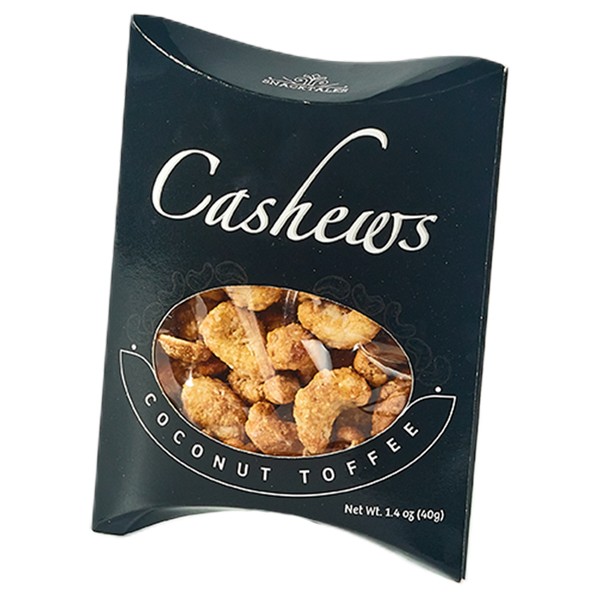 Snacktales Coconut Toffee Cashews Black 40g/1.4 oz