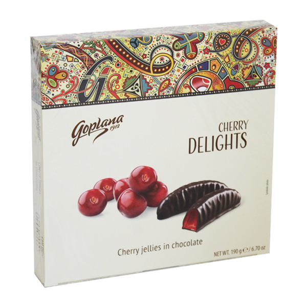 +Goplana Choco Cherry Jellies 190g SAKSCO Gourmet Basket Supplies