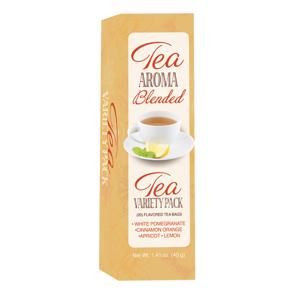 Coffee Masters Tea Aroma Blended Variety Pack 12/20 Bags SAKSCO